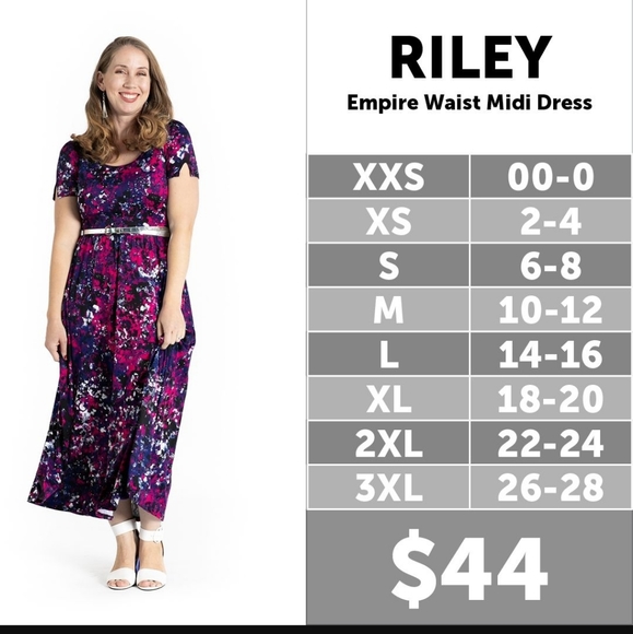 Lularoe Riley - Picture 2 of 2